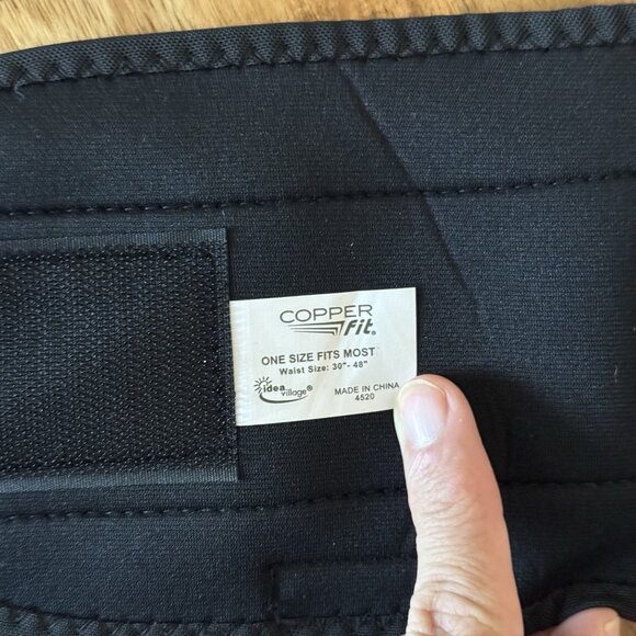 Copper Fit Back Support 3 IN 1 Fits 30”- 48” Waist UNISEX - Picture 3 of 11